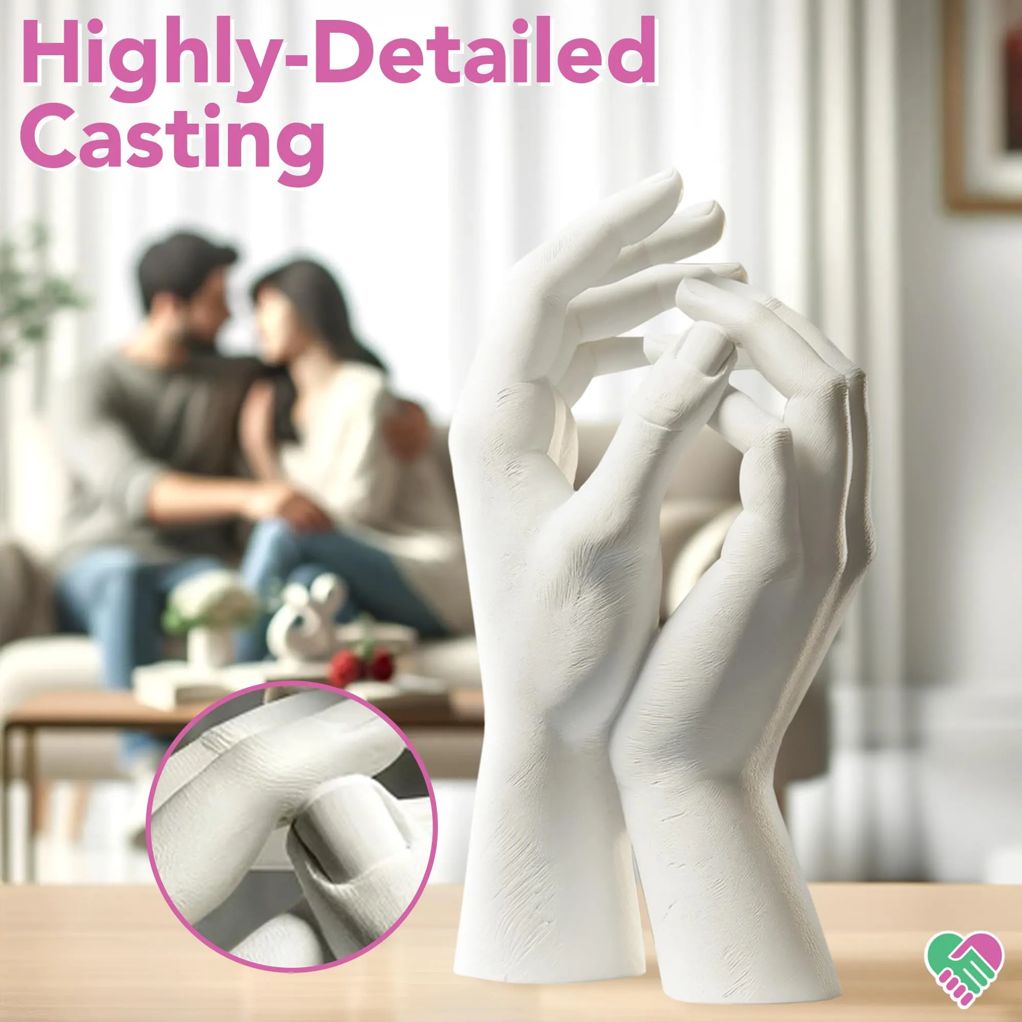 Luna Bean Hand Casting Kit – Fun Date Night or Gift idea