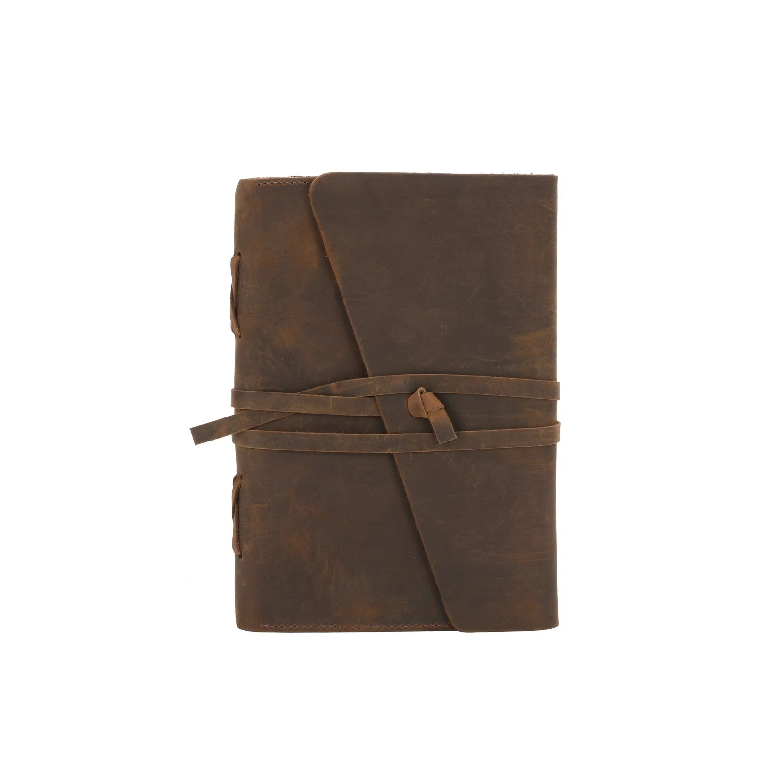 MWL-036 Montana West Western Vintage Genuine Leather Journal Notebook Handheld Size 6.5" x 9.25" (120 Sheets/240 Pages)