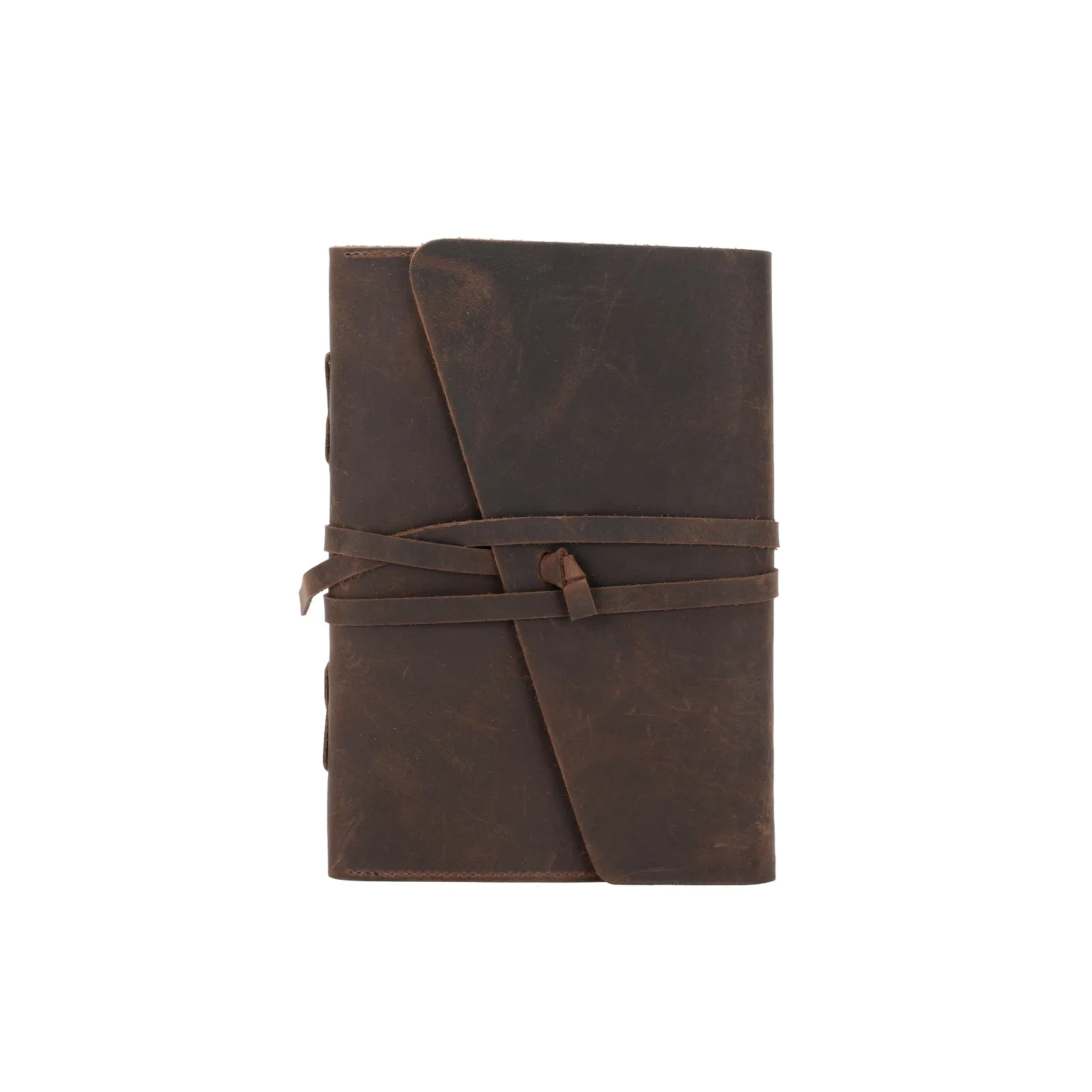 MWL-036 Montana West Western Vintage Genuine Leather Journal Notebook Handheld Size 6.5" x 9.25" (120 Sheets/240 Pages)