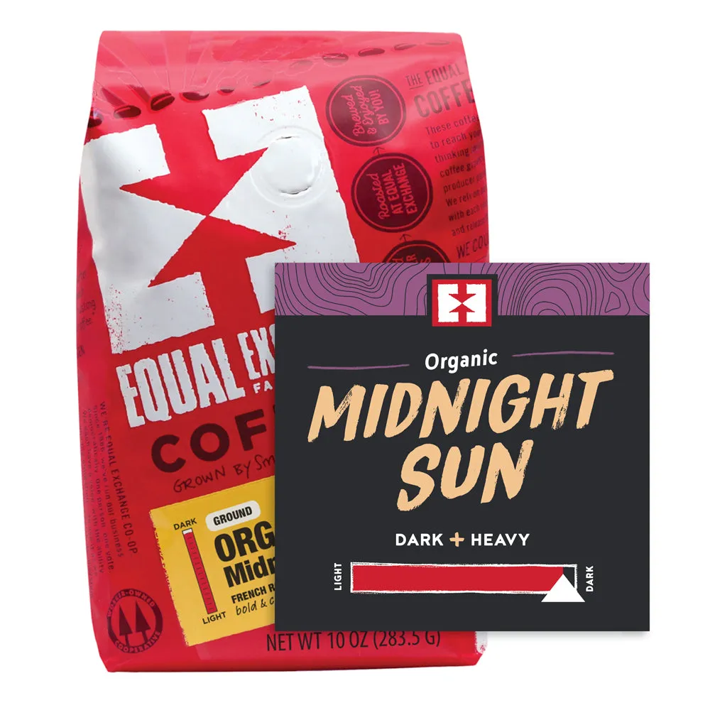 Organic Midnight Sun Coffee, 10oz Bag