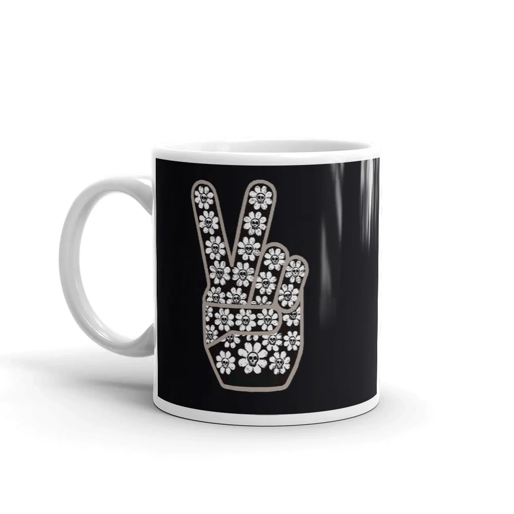 Peace Skulls Ceramic Mug