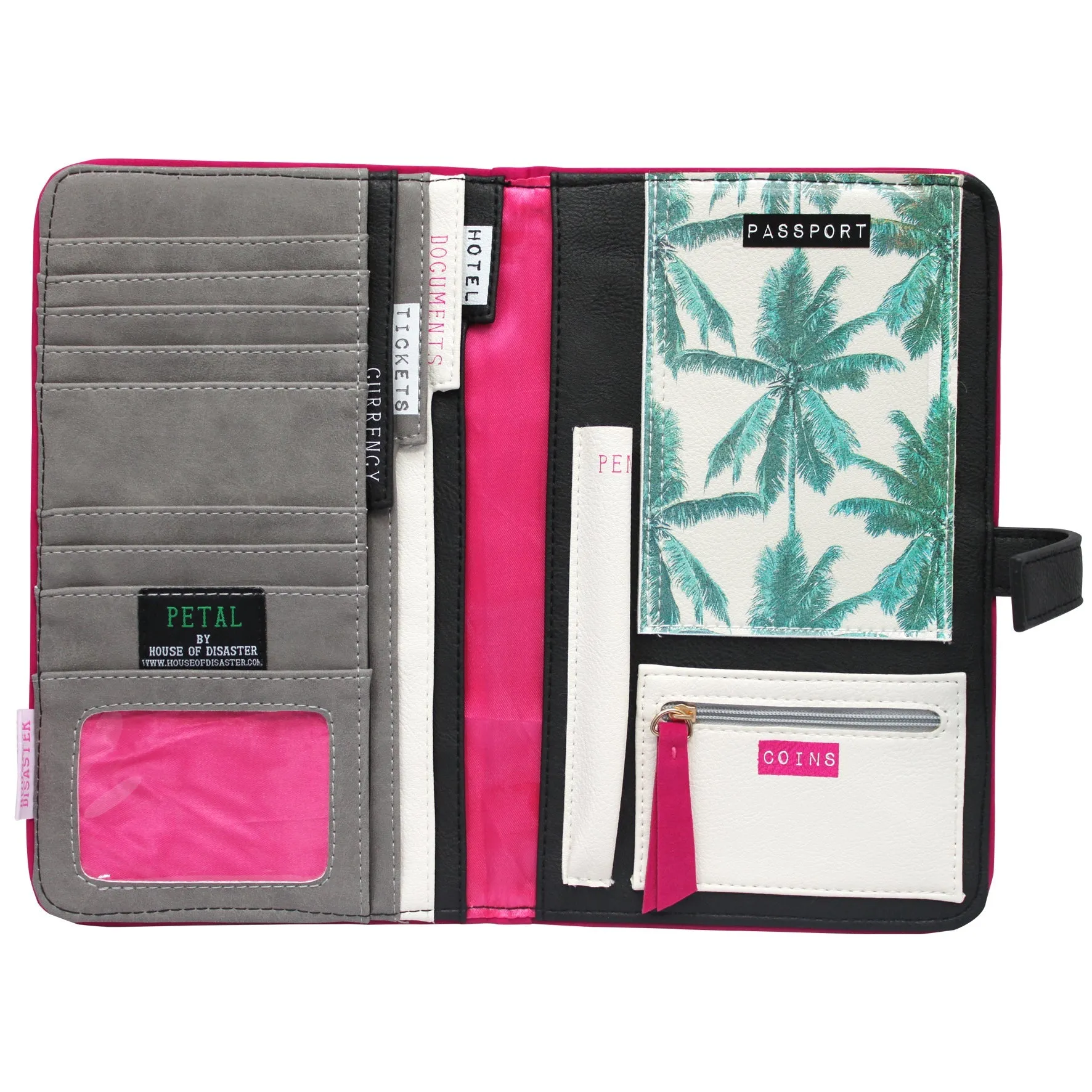 Stylish Jetset Travel Wallet by Petal