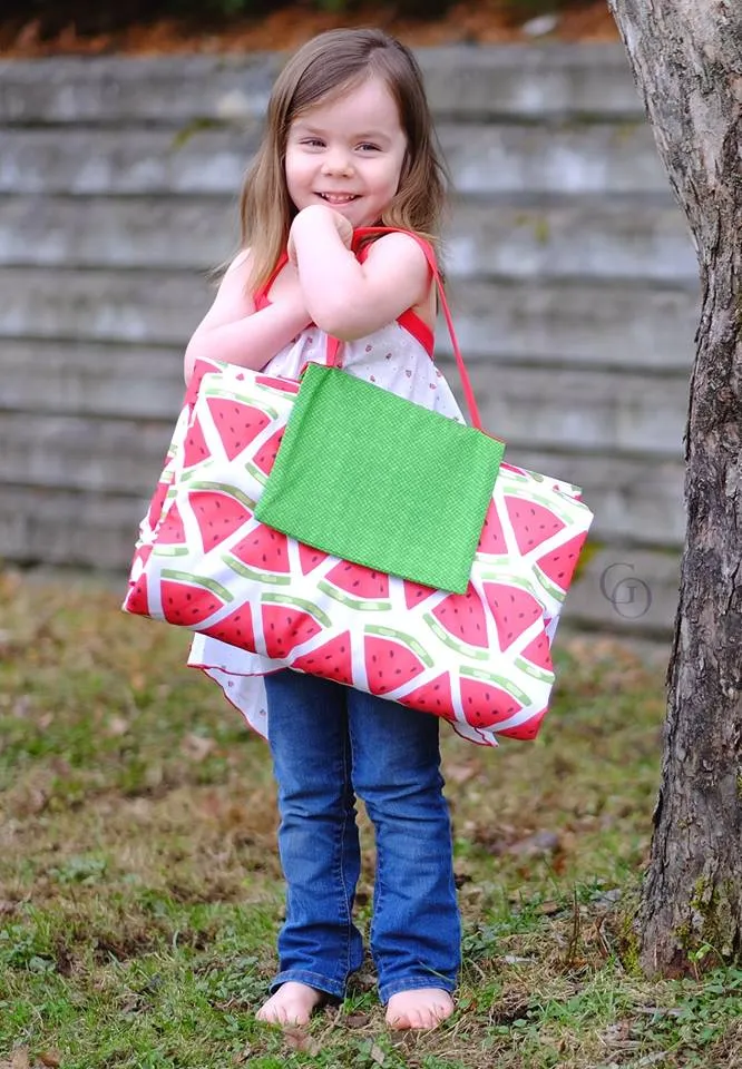 Picnic Blanket Tote Pattern