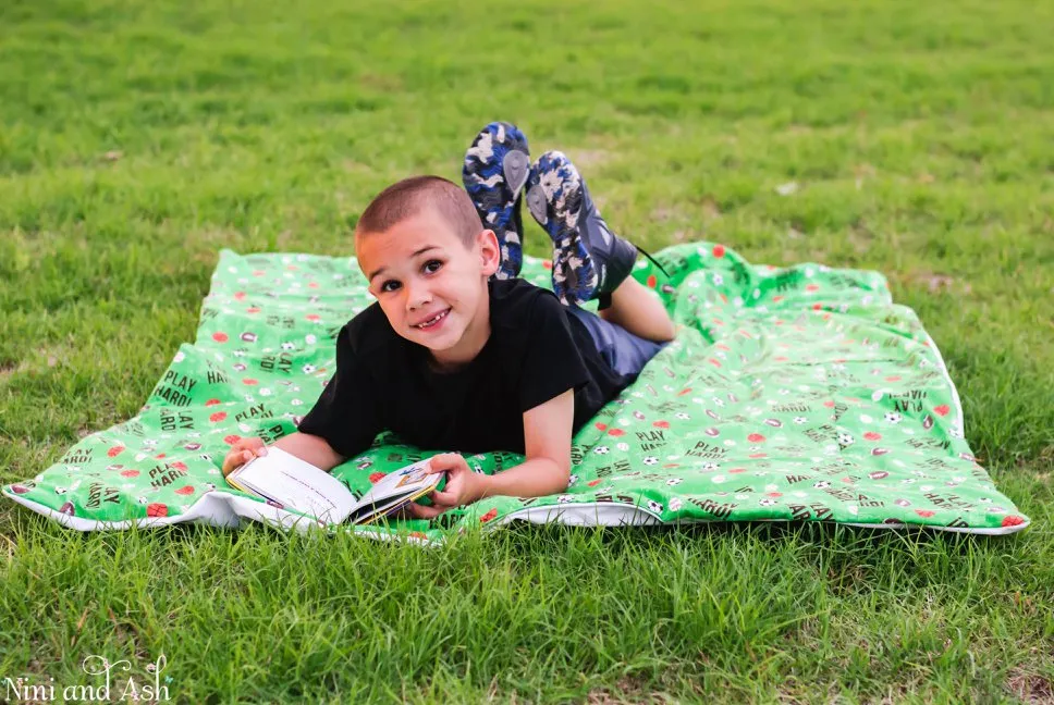 Picnic Blanket Tote Pattern