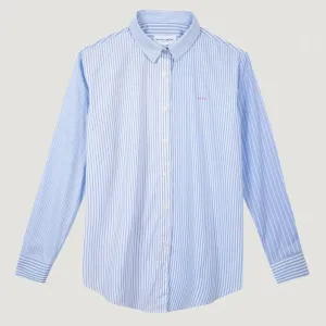 "Amour" Saint-Ger Shirt (Poplin Patch Blue)