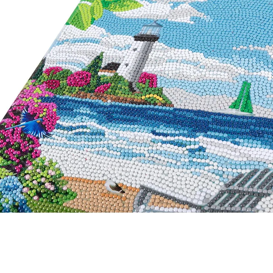 "Coastline" Crystal Art Kit 40x50cm