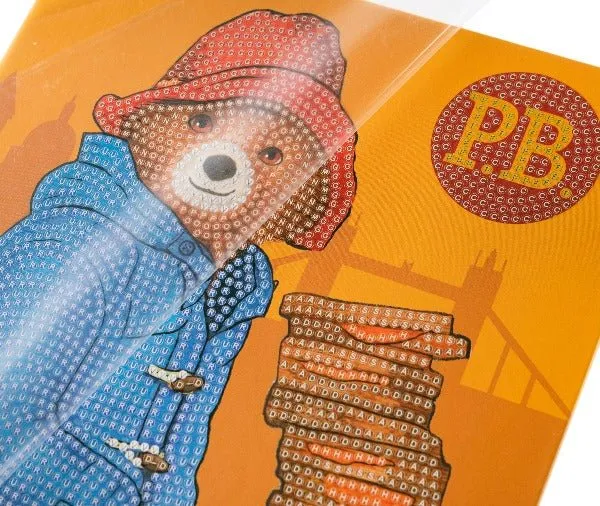 "Having A Picnic" Paddington Bear Crystal Art Notebook