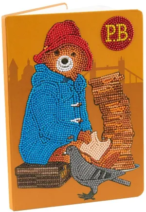 "Having A Picnic" Paddington Bear Crystal Art Notebook