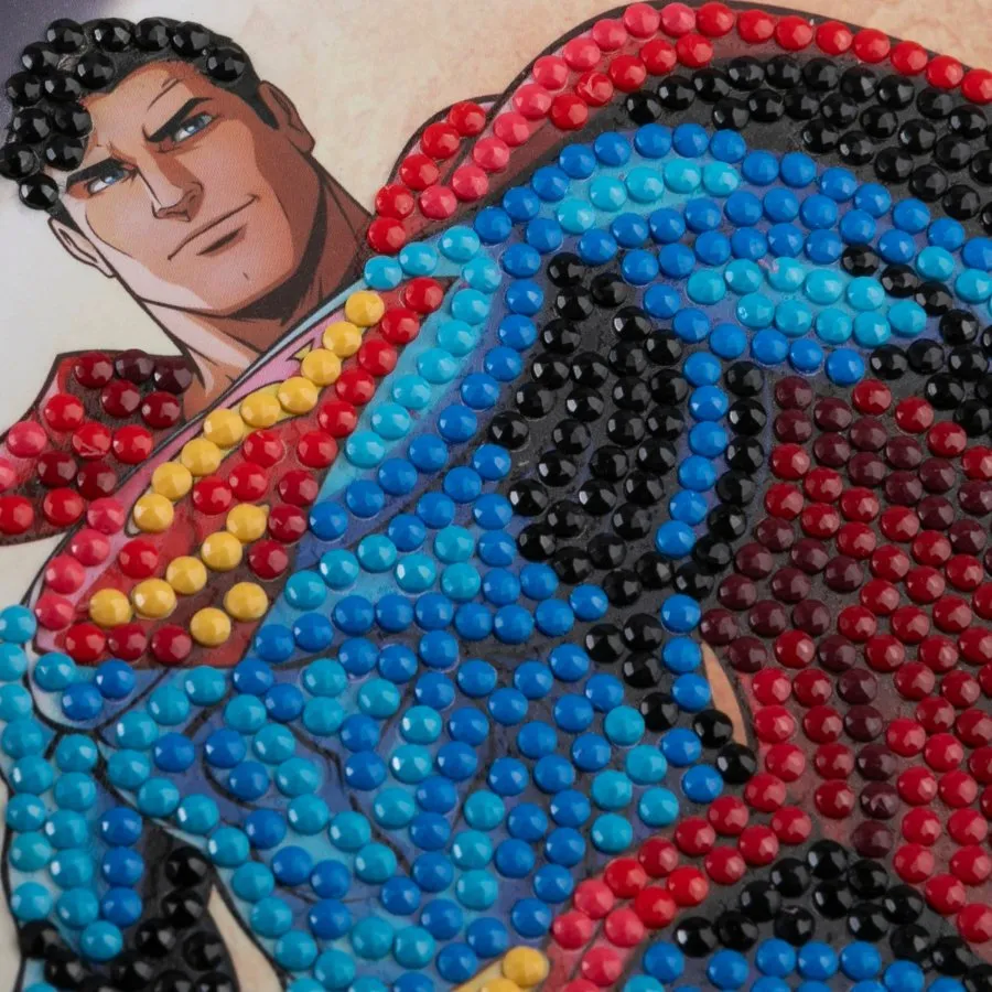 "Superman" DC Comics Crystal Art Card