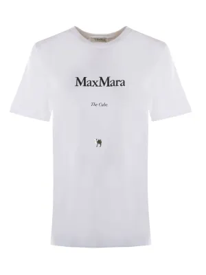 'S Max Mara Giga Logo Printed T-Shirt