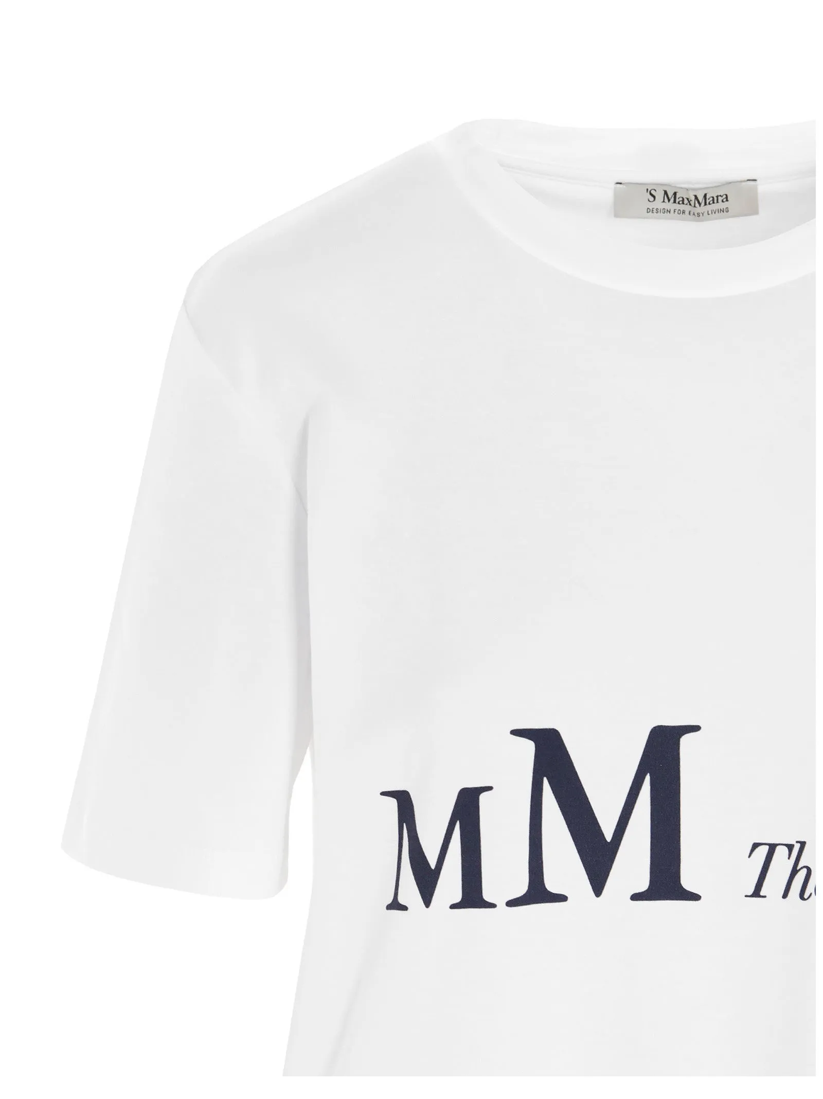 'S Max Mara Logo Print Crewneck T-Shirt