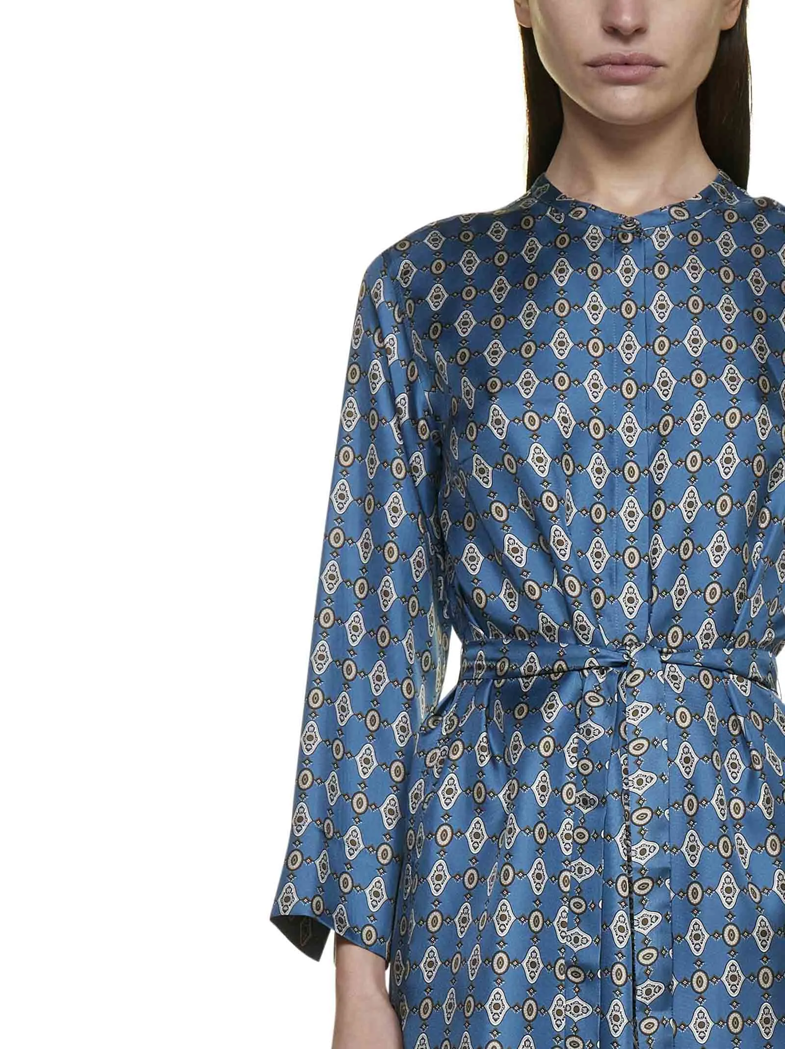 'S Max Mara Samovar Printed Dress