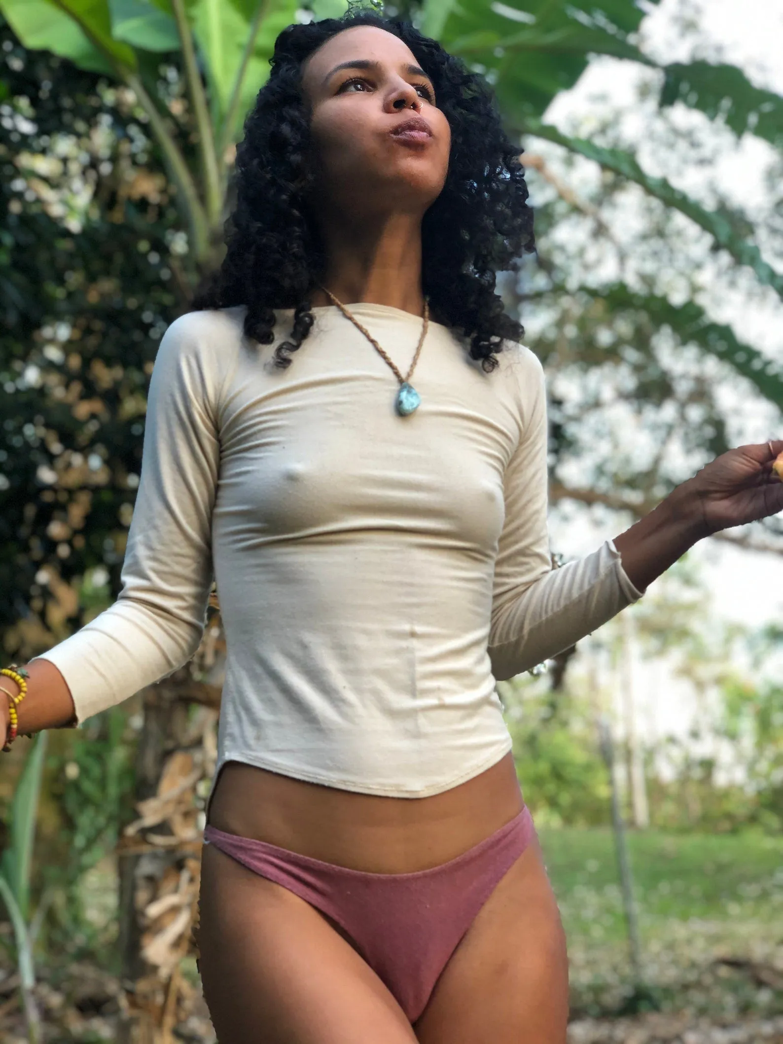 Shiva bamboo long sleeve top/ Base Layer