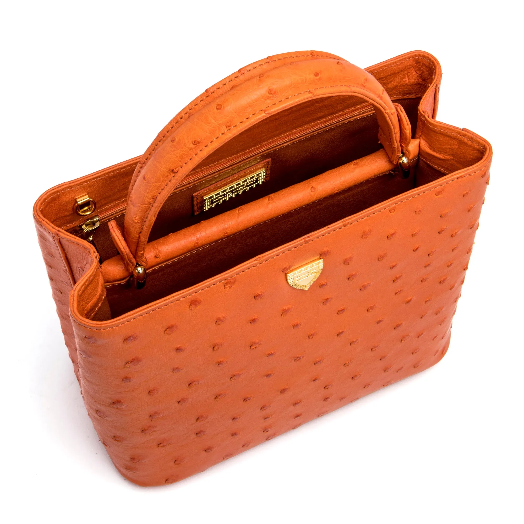 Skyla Tote in Orange