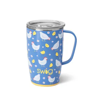 Swig Chicks Dig It 18oz Travel Mug