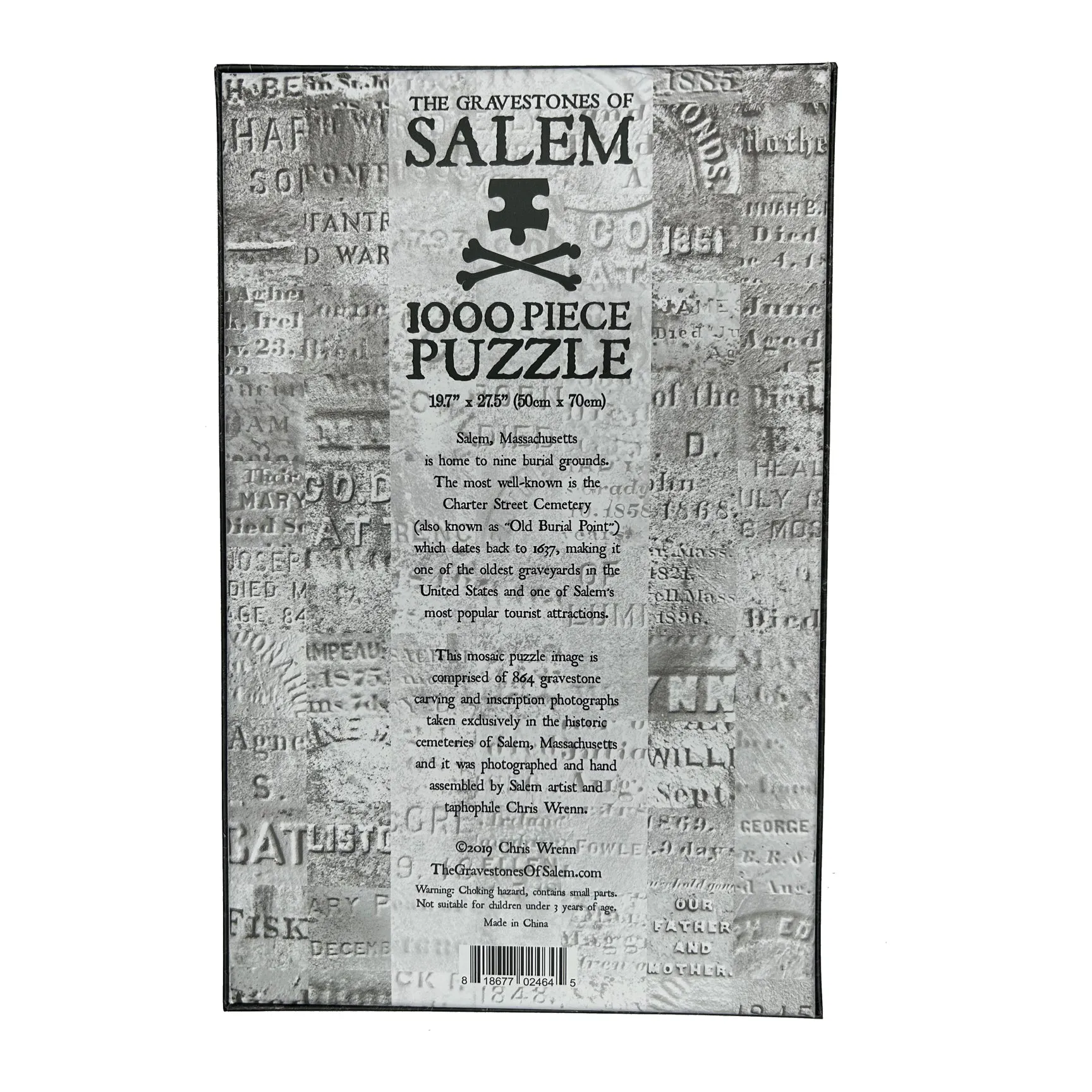 The Gravestones of Salem 1,000 Piece Puzzle