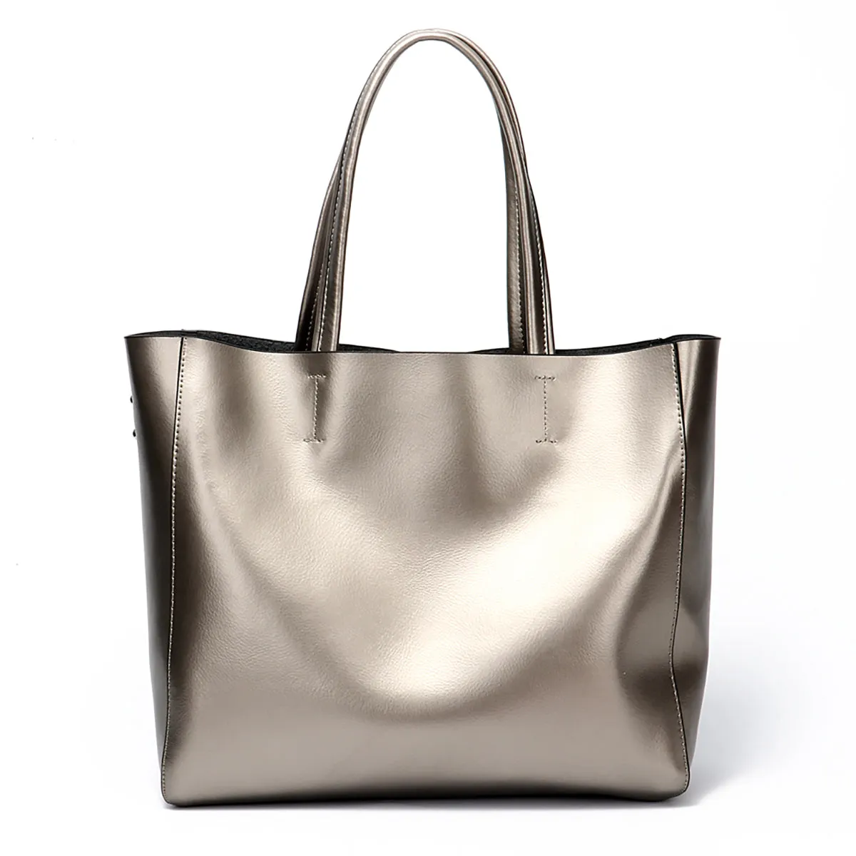 Toul Luxe Metallic Tote Bag