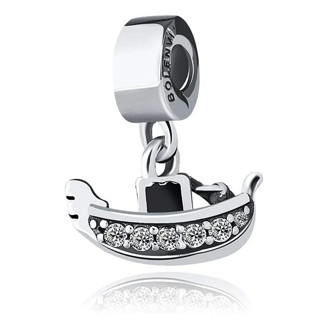 Venice Boat Dangle Pendant Charm