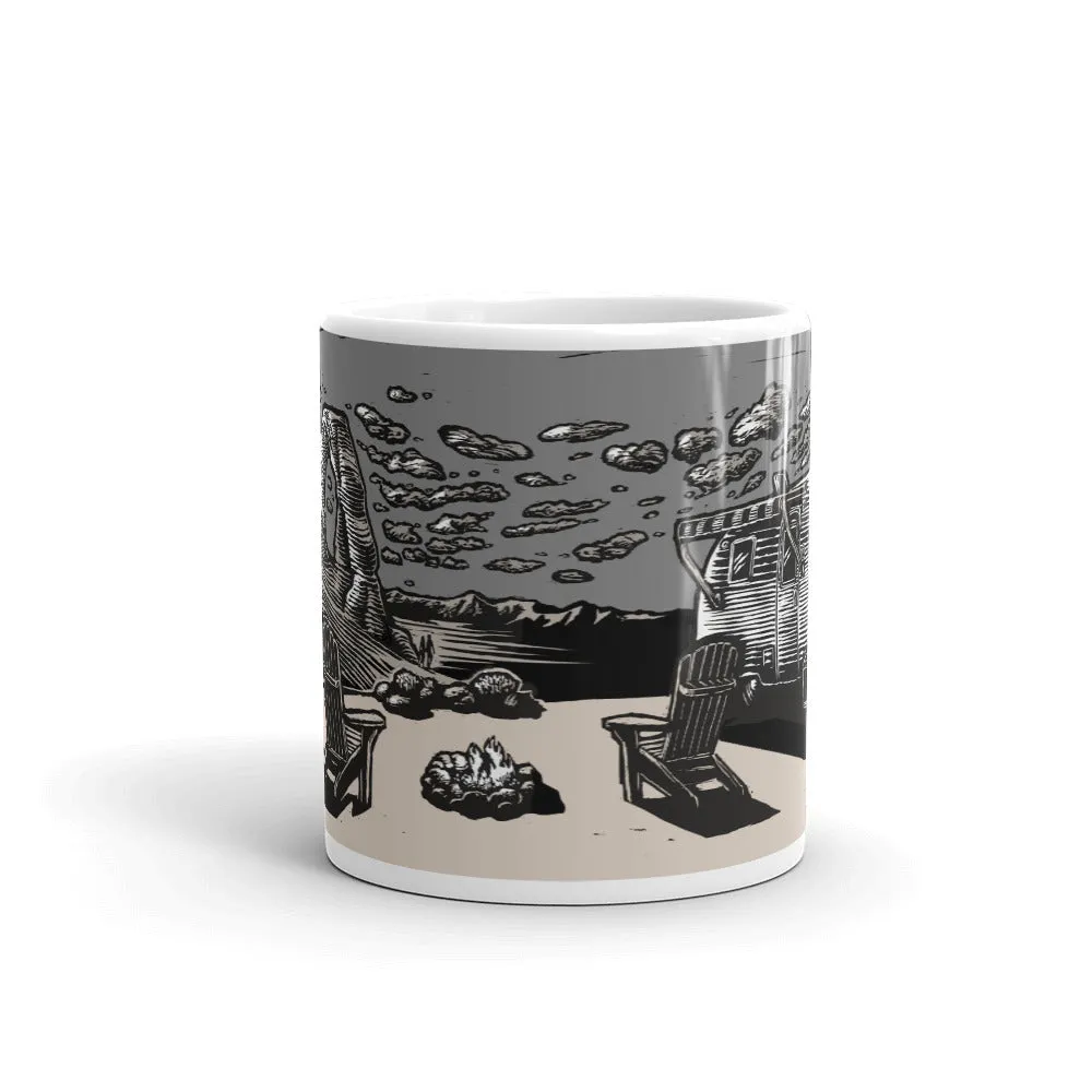 Vintage Trailer Arches Ceramic Mug