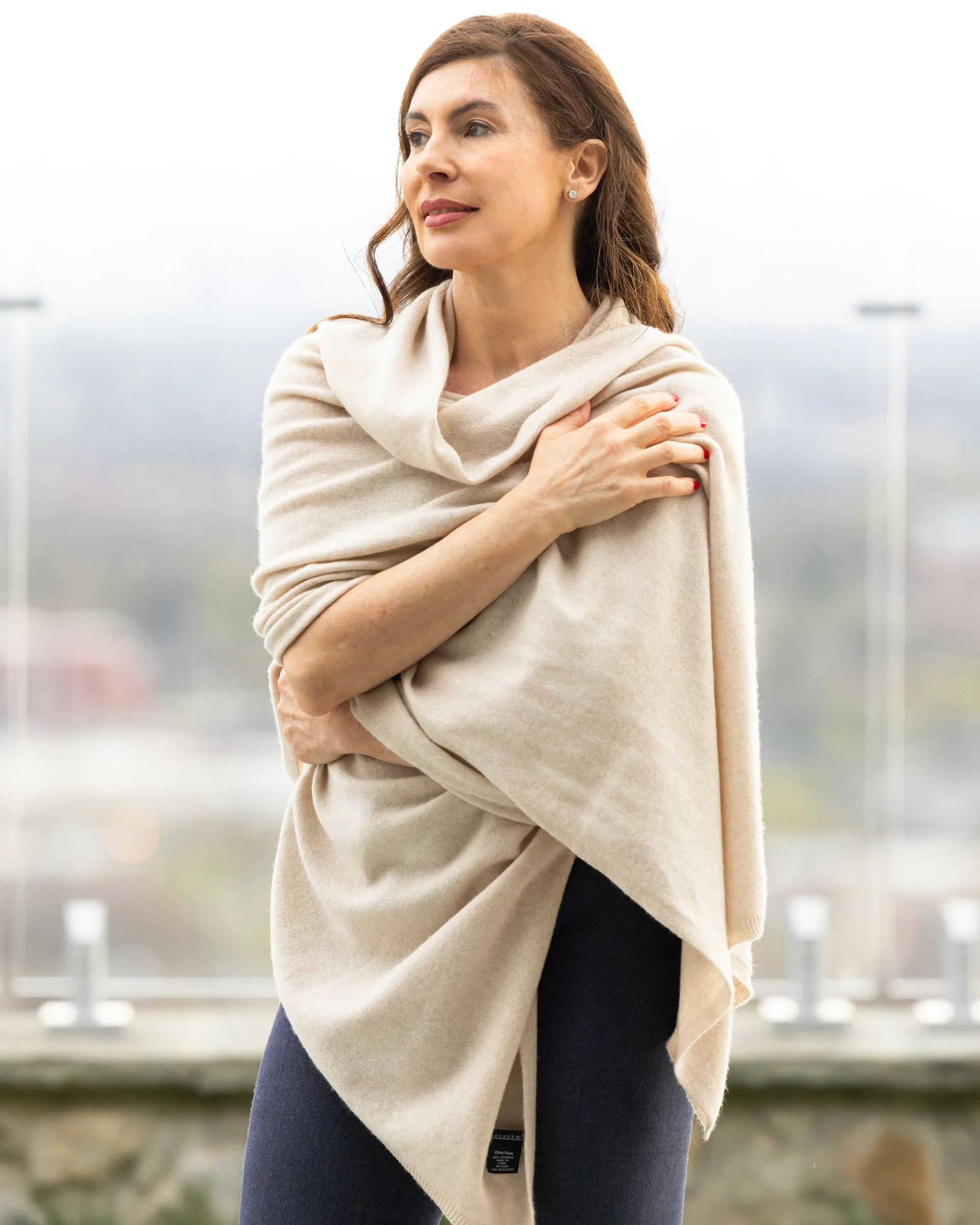 Voyage Cashmere Travel Wrap