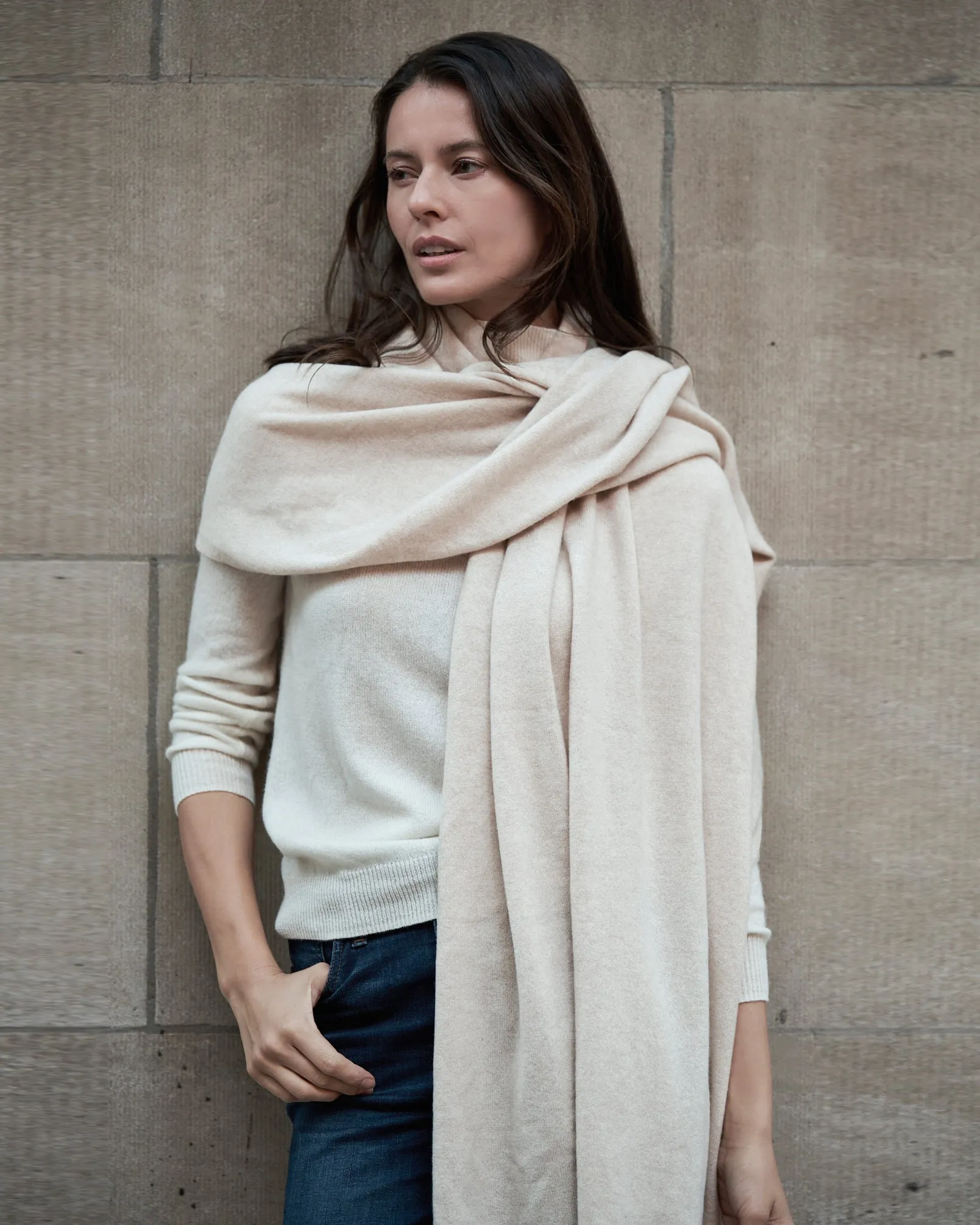 Voyage Cashmere Travel Wrap