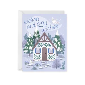 Winter Cottage Card